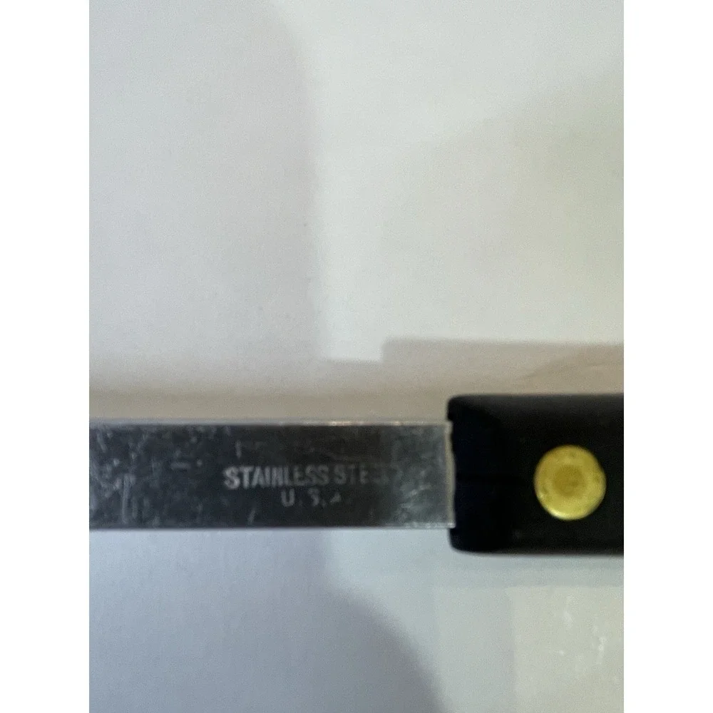 Vintage Stainless Steel USA Slotted 13